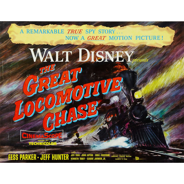 THE GREAT LOCOMOTIVE CHASE (1956)